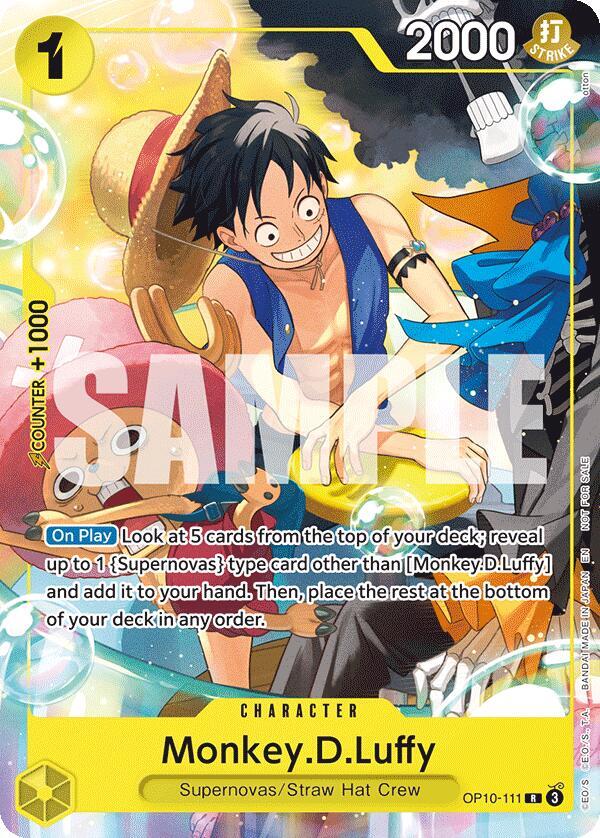 Monkey.D.Luffy Welcome Pack 2026 Vol.1 OP10-111 | One Piece TCG