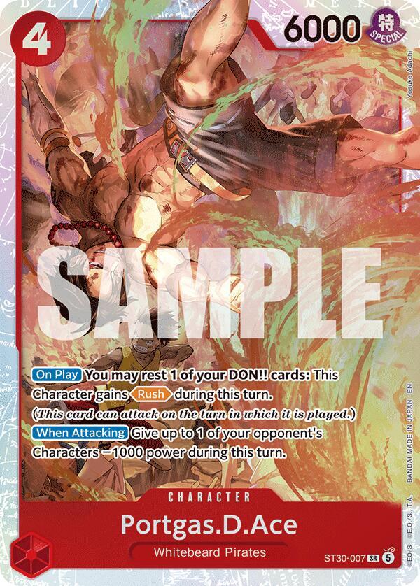 Portgas D. Ace ST30-007 – Starter Deck EX: Luffy & Ace | One Piece TCG