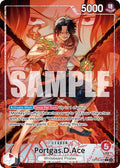 Portgas.D.Ace Alternate Art OP16-001 – The Time of Battle | One Piece TCG