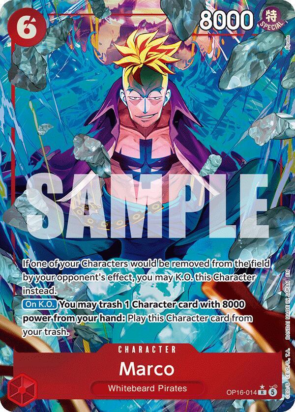 Marco Alternate Art OP16-014 – The Time of Battle | One Piece TCG
