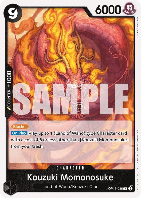 Kouzuki Momonosuke OP16-085 – The Time of Battle | One Piece TCG