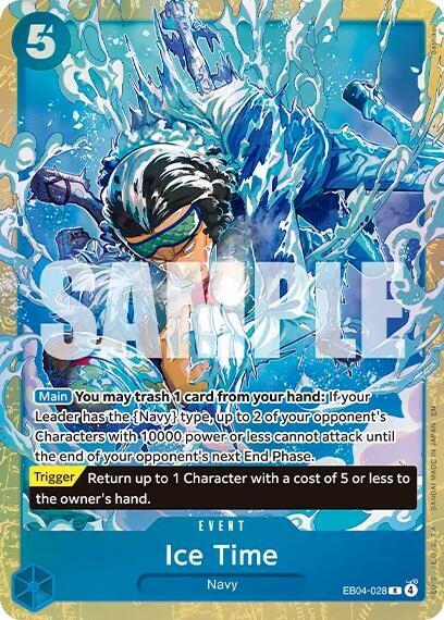 Ice Time Premium Card Collection -Best Selection Vol. 6- EB04-028 | One Piece TCG