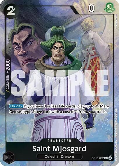 Saint Mjosgard Premium Card Collection -Best Selection Vol. 6- OP13-092 | One Piece TCG