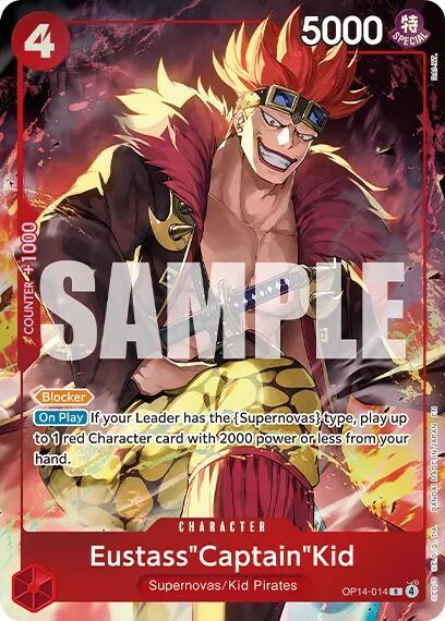 Eustass"Captain"Kid Premium Card Collection -Best Selection Vol. 6- OP14-014 | One Piece TCG