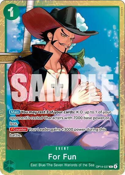 For Fun Premium Card Collection -Best Selection Vol. 6- OP14-037 | One Piece TCG