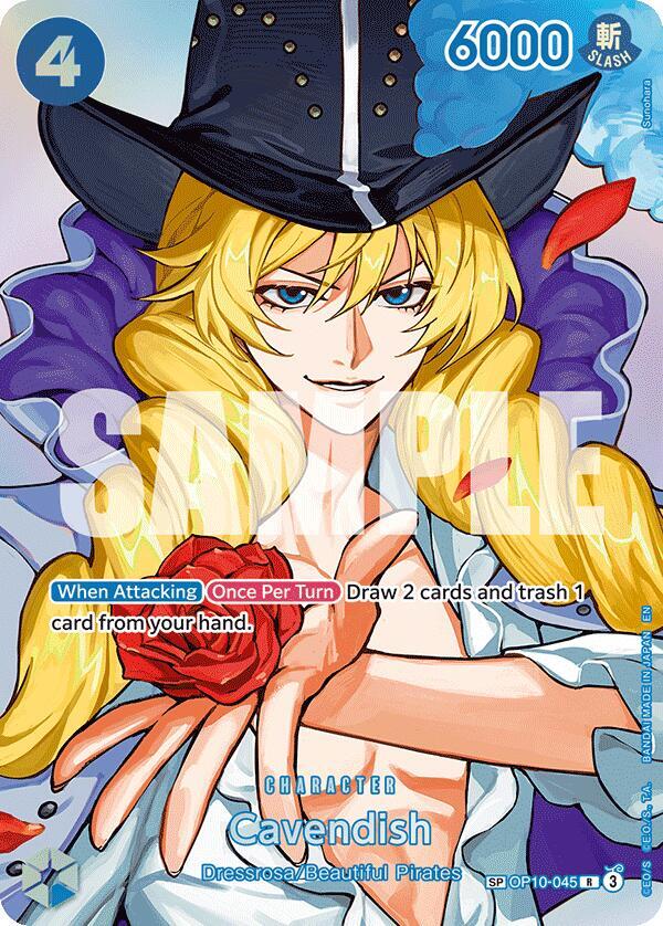 Cavendish SP OP10-045 – The Time of Battle | One Piece TCG