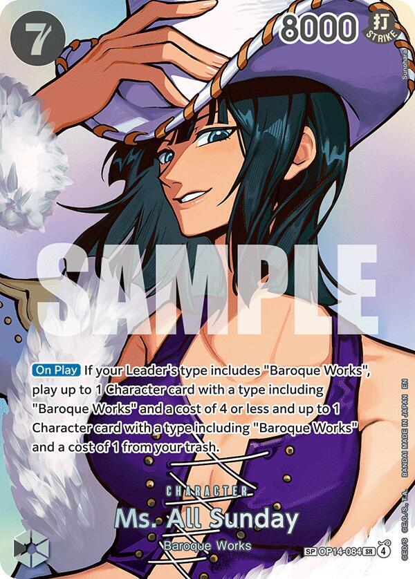 Ms. All Sunday SP OP14-084 – The Time of Battle | One Piece TCG