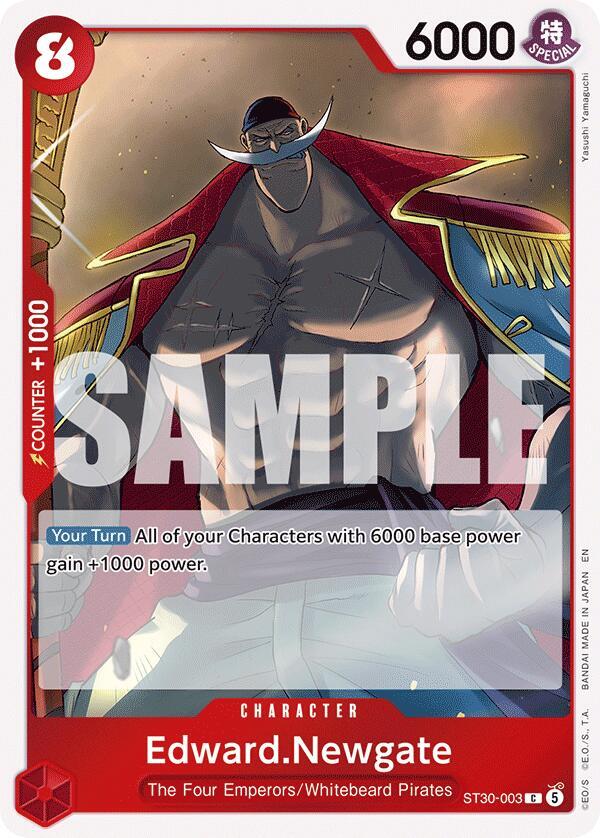Edward Newgate ST30-003 – Starter Deck EX: Luffy & Ace | One Piece TCG