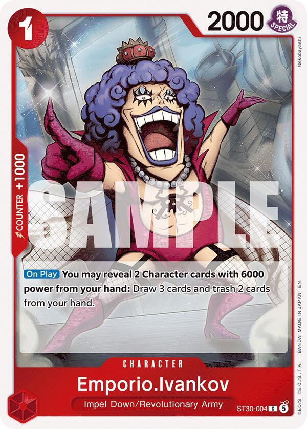 Emporio Ivankov ST30-004 – Starter Deck EX: Luffy & Ace | One Piece TCG