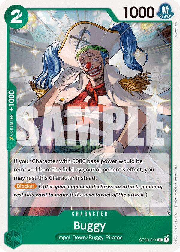 Buggy ST30-011 – Starter Deck EX: Luffy & Ace | One Piece TCG