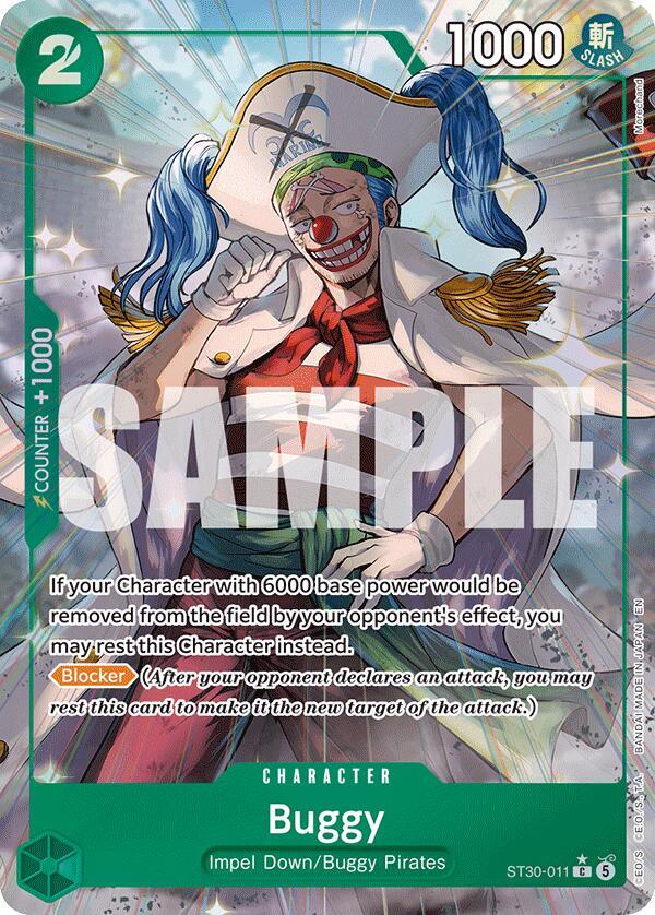 Buggy Full Art ST30-011 – Starter Deck EX: Luffy & Ace | One Piece TCG