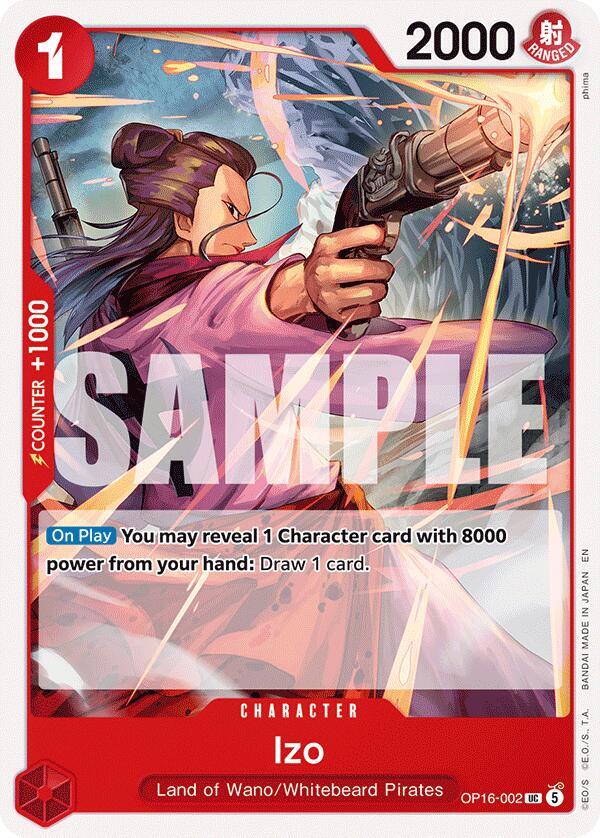 Izo OP16-002 – The Time of Battle | One Piece TCG