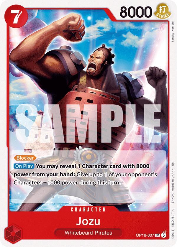 Jozu OP16-007 – The Time of Battle | One Piece TCG