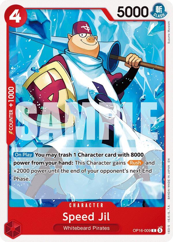 Speed Jil OP16-009 – The Time of Battle | One Piece TCG