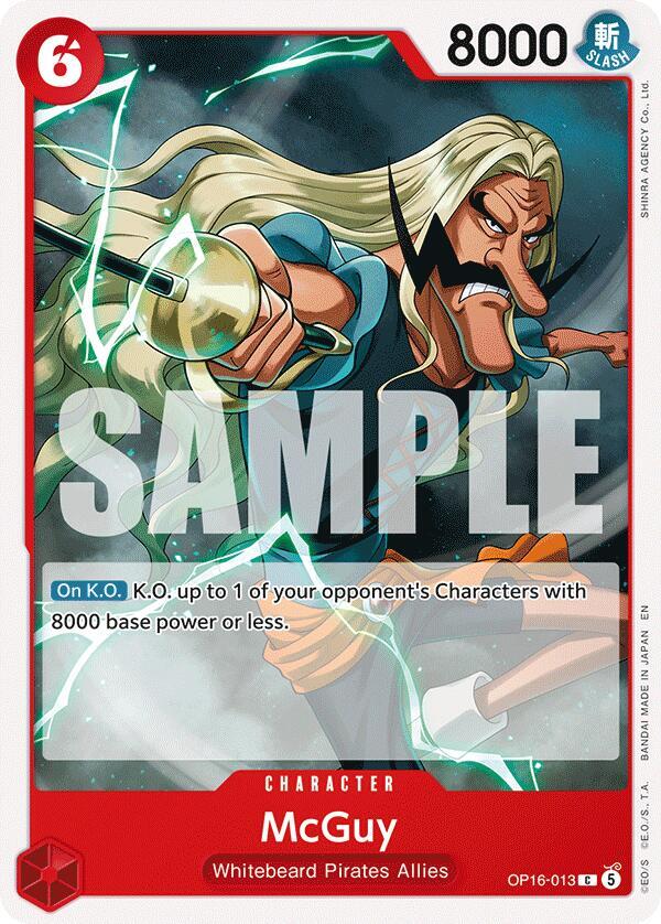 McGuy OP16-013 – The Time of Battle | One Piece TCG