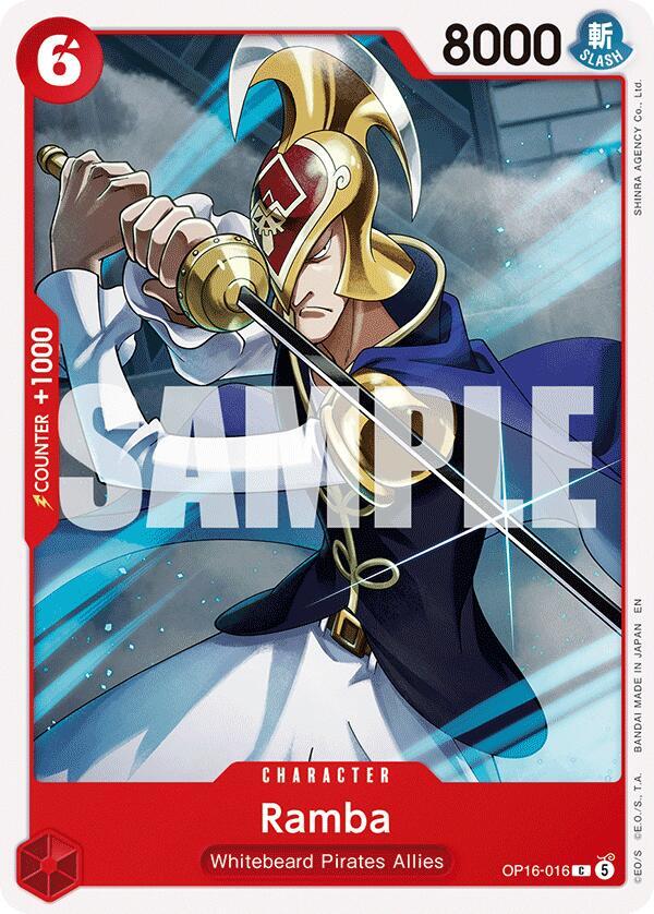 Ramba OP16-016 – The Time of Battle | One Piece TCG