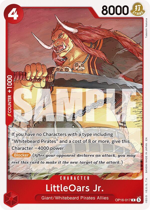 LittleOars Jr. OP16-017 – The Time of Battle | One Piece TCG