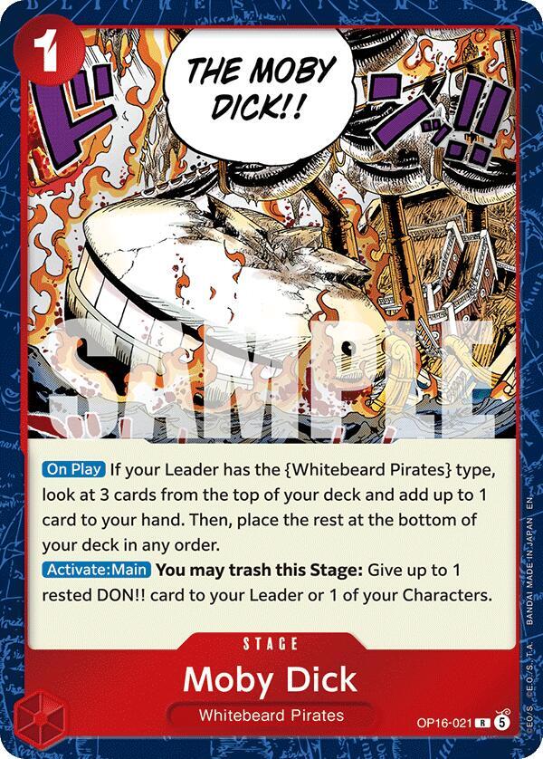 Moby Dick OP16-021 – The Time of Battle | One Piece TCG