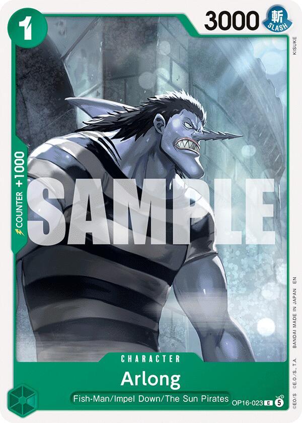 Arlong OP16-023 – The Time of Battle | One Piece TCG