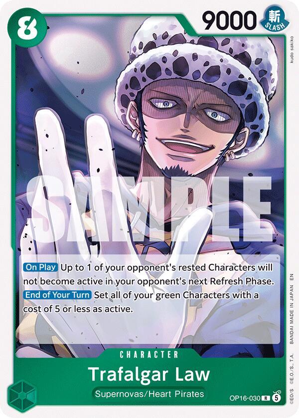 Trafalgar Law OP16-030 – The Time of Battle | One Piece TCG