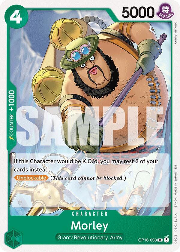 Morley OP16-033 – The Time of Battle | One Piece TCG
