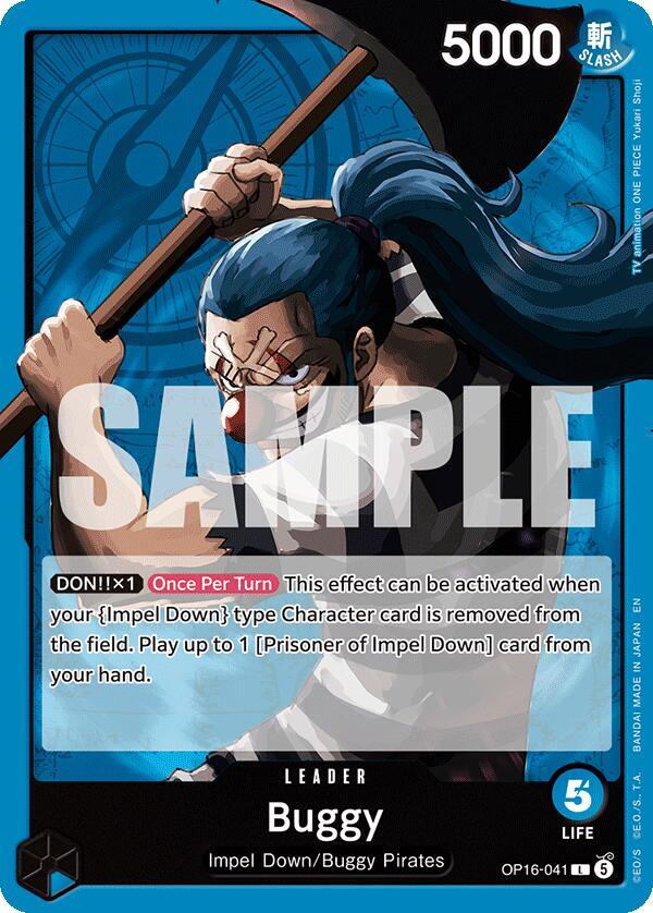 Buggy OP16-041 – The Time of Battle | One Piece TCG