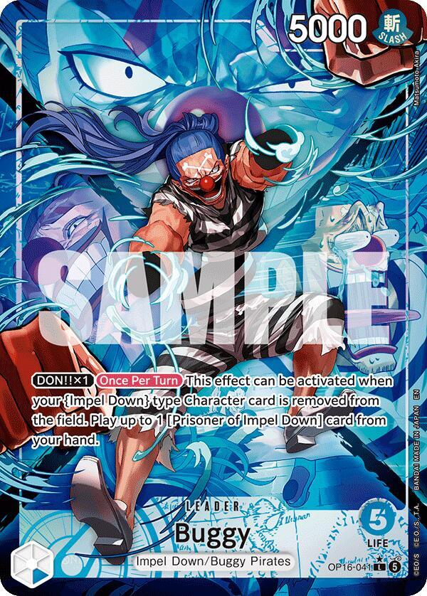Buggy Alternate Art OP16-041 – The Time of Battle | One Piece TCG