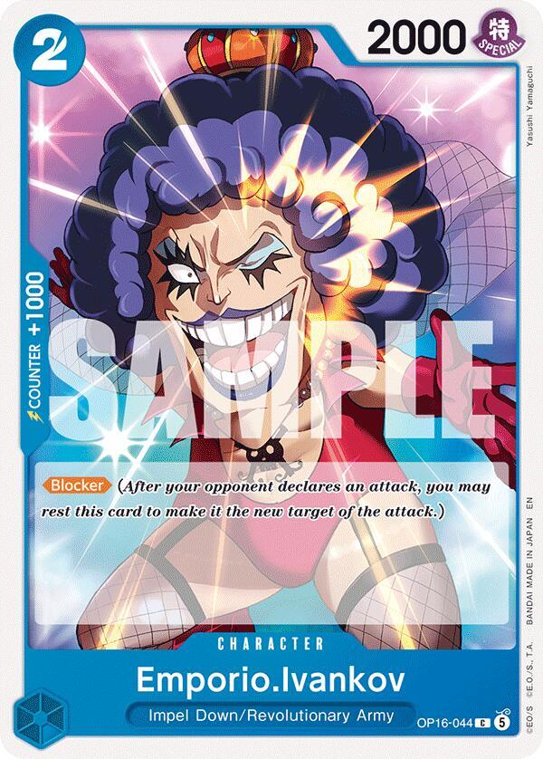 Emporio.Ivankov OP16-044 – The Time of Battle | One Piece TCG