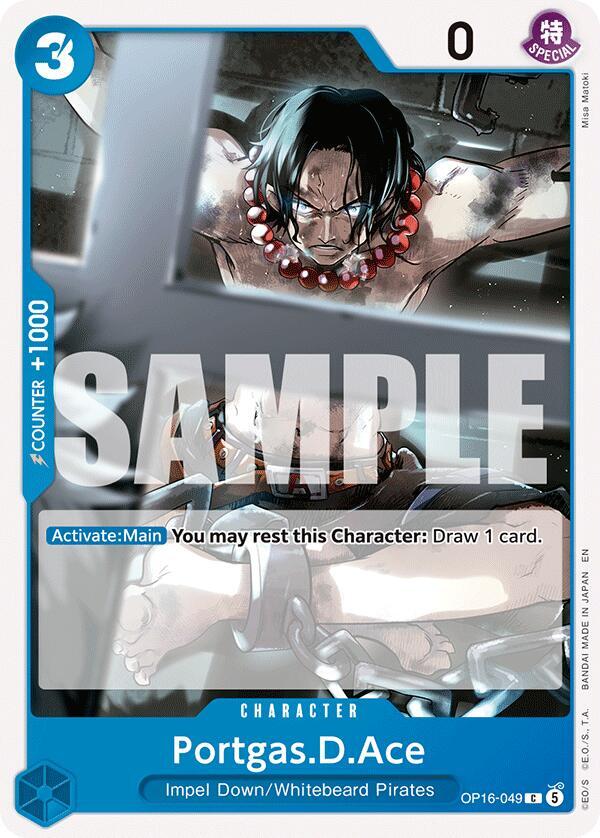Portgas.D.Ace OP16-049 – The Time of Battle | One Piece TCG