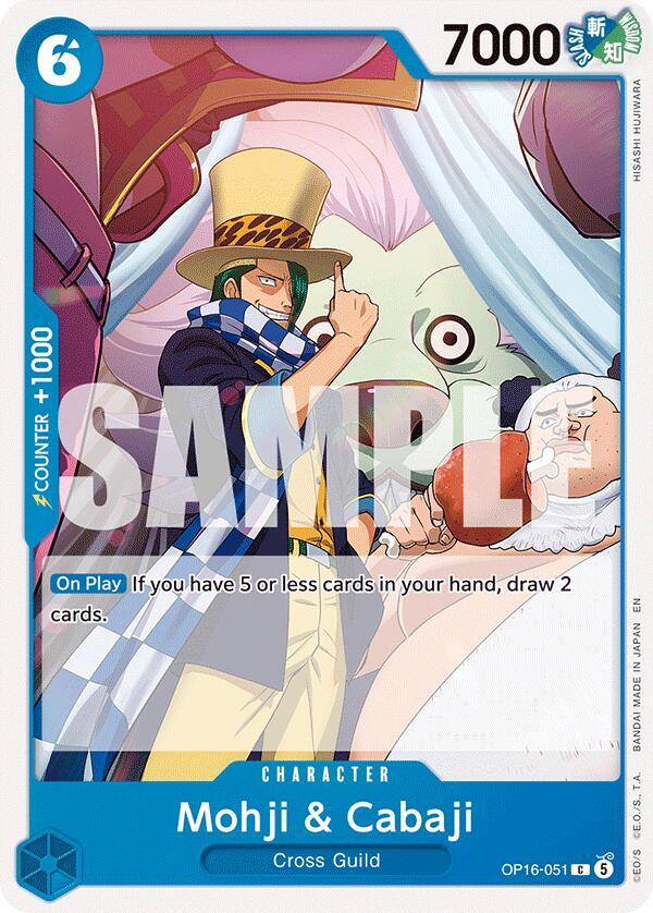 Mohji & Cabaji OP16-051 – The Time of Battle | One Piece TCG