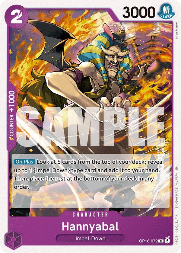 Hannyabal OP16-072 – The Time of Battle | One Piece TCG