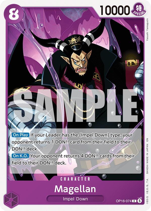 Magellan OP16-074 – The Time of Battle | One Piece TCG
