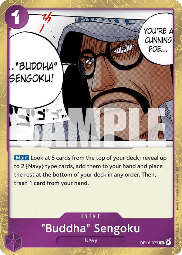 "Buddha" Sengoku OP16-077 – The Time of Battle | One Piece TCG
