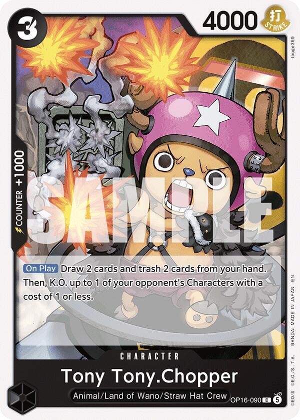 Tony Tony.Chopper OP16-090 – The Time of Battle | One Piece TCG