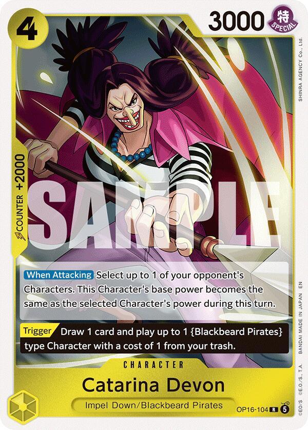 Catarina Devon OP16-104 – The Time of Battle | One Piece TCG