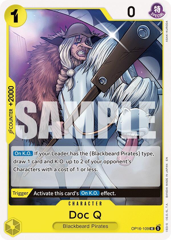 Doc Q OP16-109 – The Time of Battle | One Piece TCG