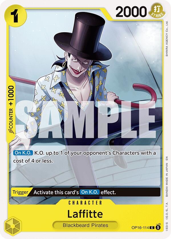 Laffitte OP16-114 – The Time of Battle | One Piece TCG