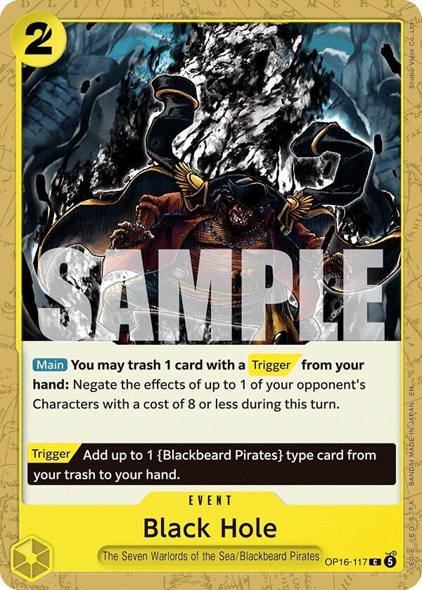 Black Hole OP16-117 – The Time of Battle | One Piece TCG