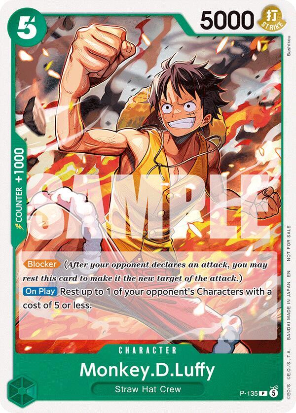 Monkey.D.Luffy OP16 Release Event P-135 | One Piece TCG