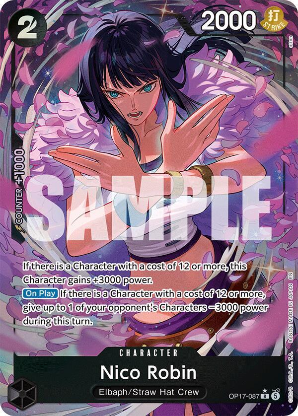 Nico Robin Alternate Art OP17-087 – The World's Strongest Warriors | One Piece TCG