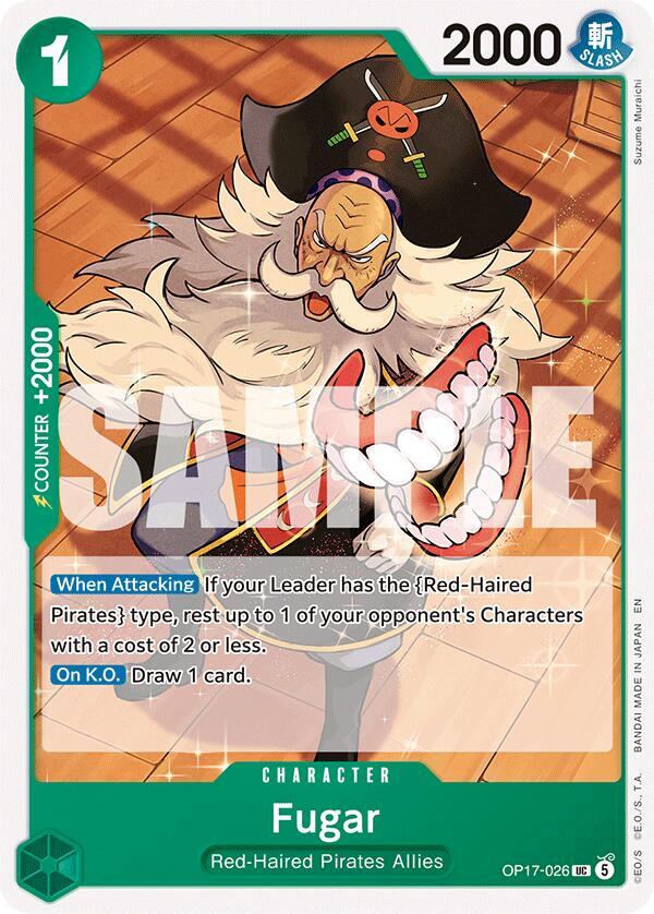 Fugar OP17-026 – The World's Strongest Warriors | One Piece TCG