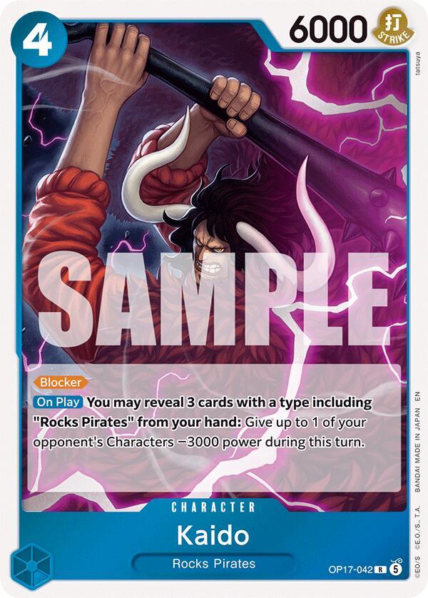 Kaido OP17-042 – The World's Strongest Warriors | One Piece TCG