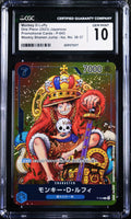 JP Monkey D. Luffy P-043 Weekly Shonen Jump | CGC Pristine 10