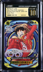 JP Monkey D. Luffy OP07-109 - One Piece Day '24 | CGC 10