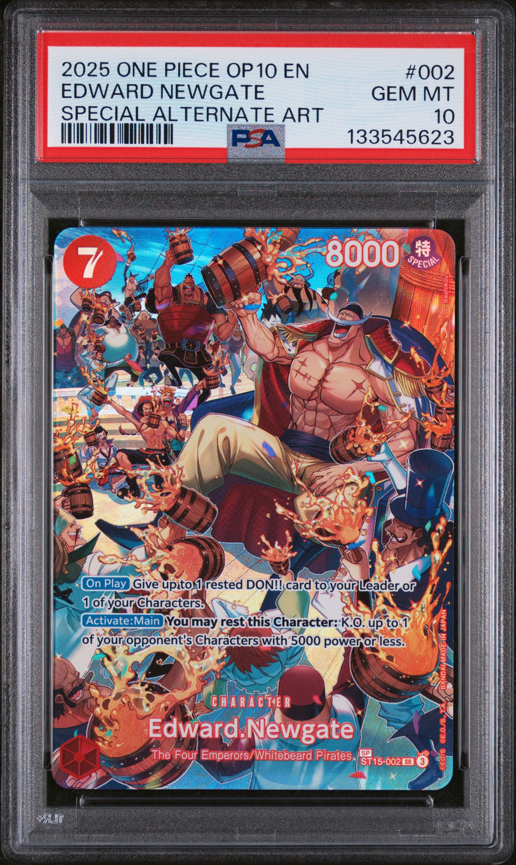 Edward Newgate SP ST15-002 | PSA 10