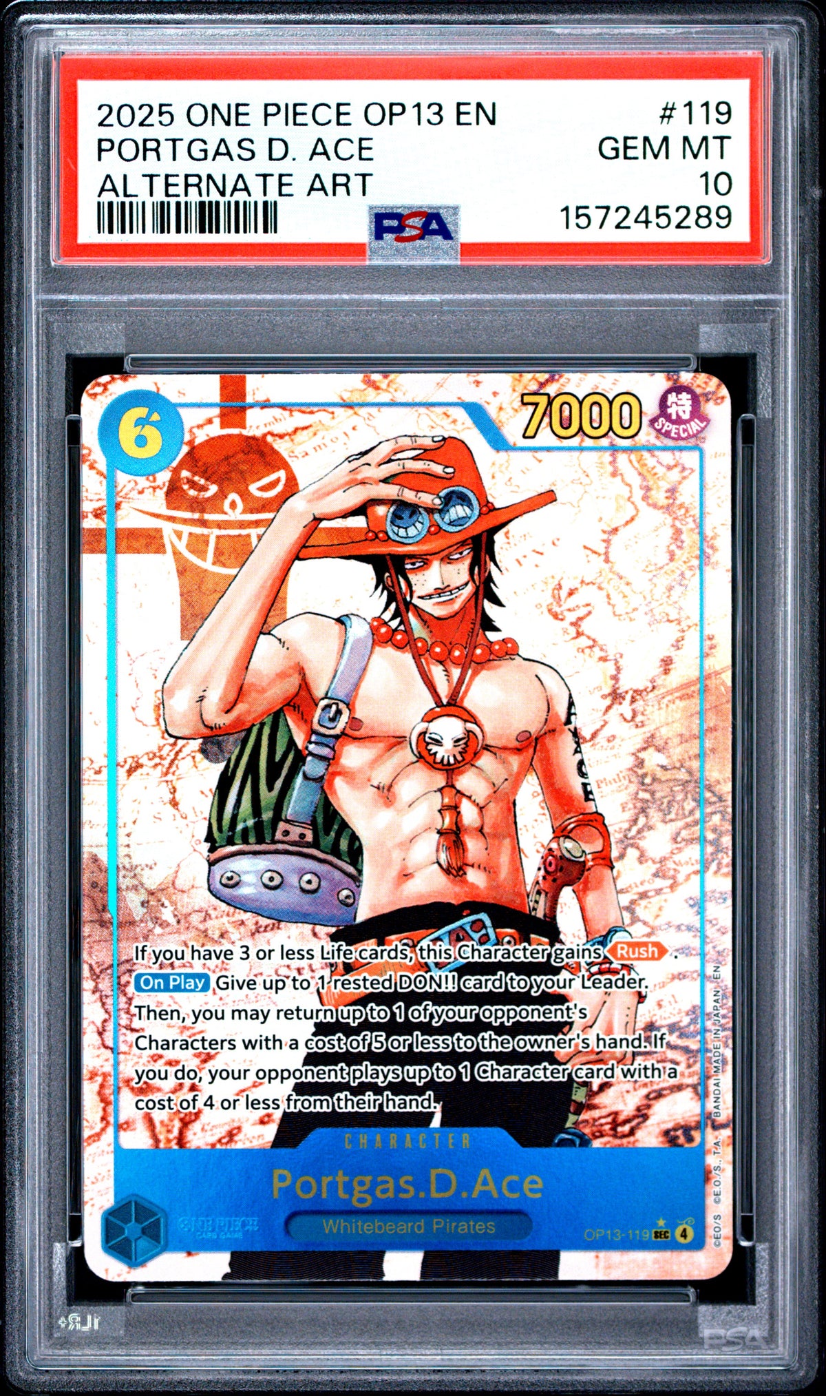 Ace & Sabo & Luffy Alternate Art Sequential Set