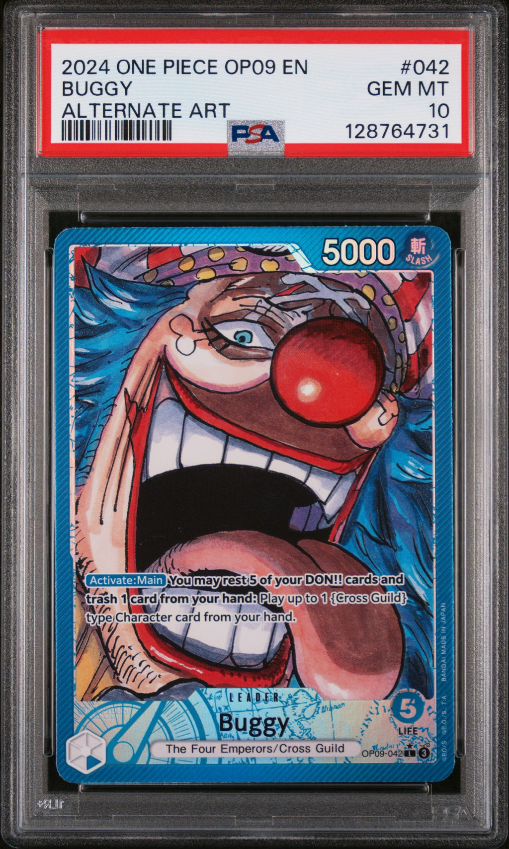 Buggy Leader OP09-042 | PSA 10