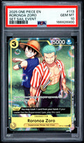 Seq Roronoa Zoro Set Sail Event OP10-113 | PSA 10