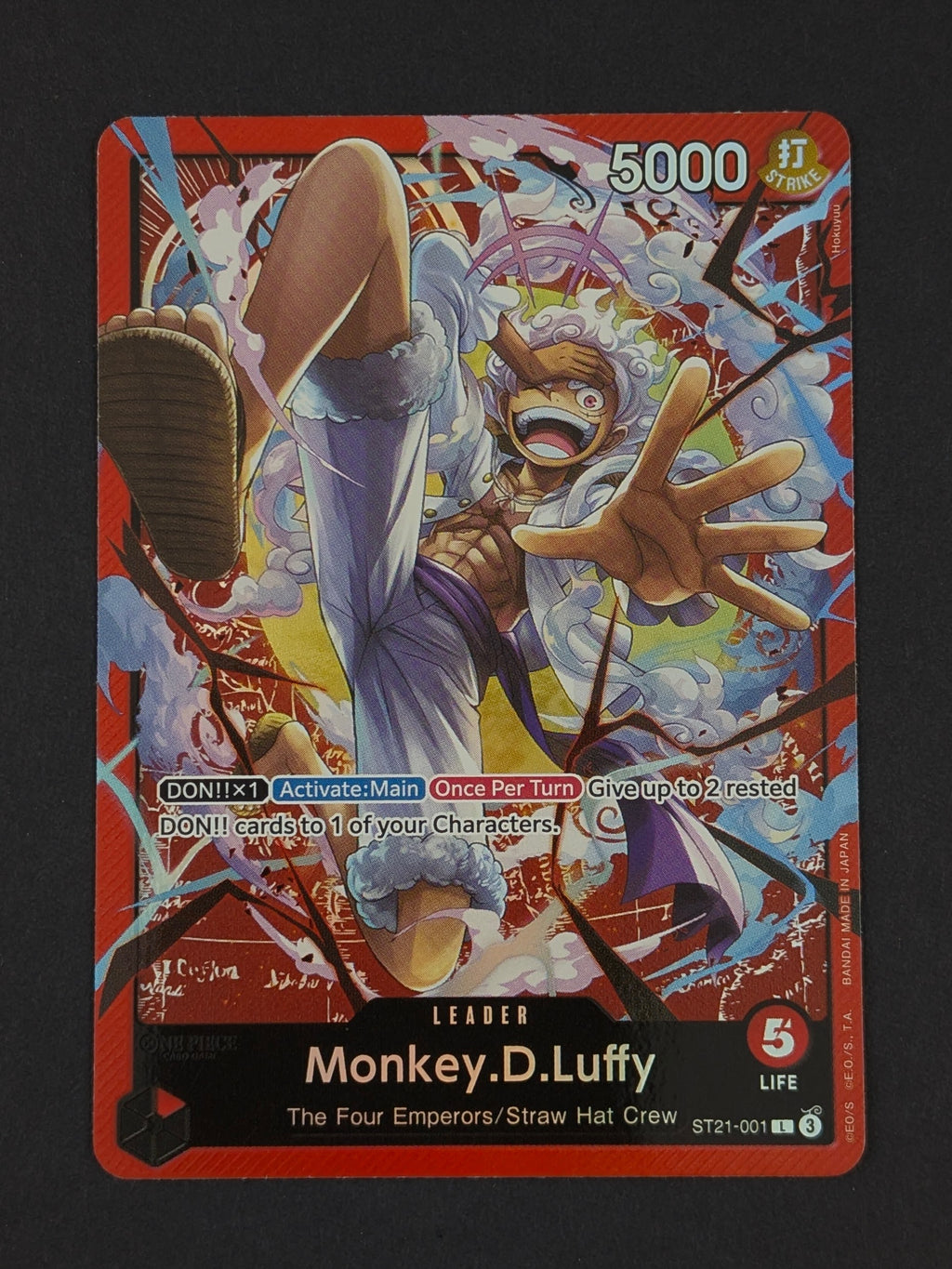 Monkey D. Luffy ST21-001 – Starter Deck EX: Gear 5