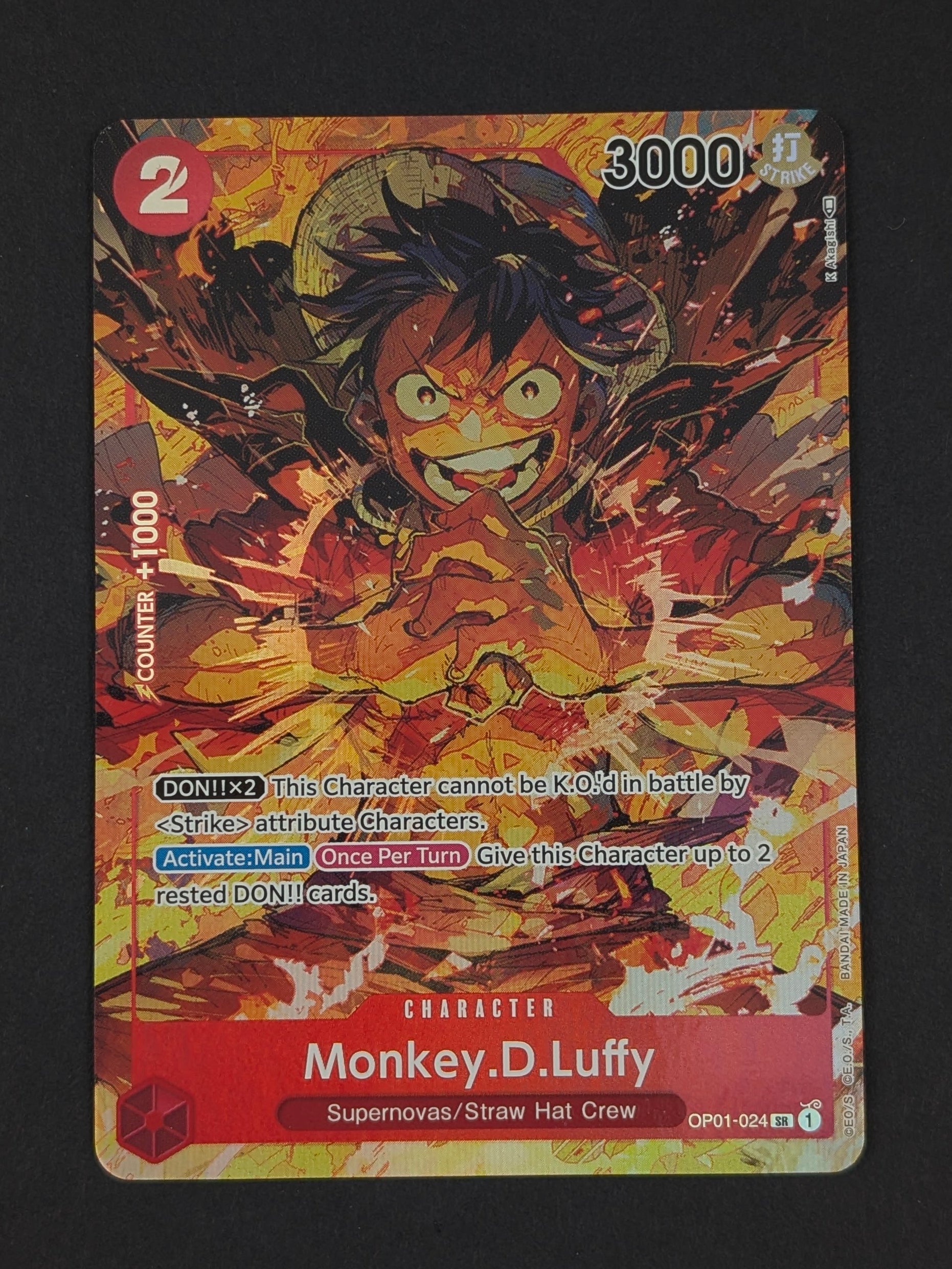Monkey D. Luffy Alternate Art OP01-024 - Romance Dawn